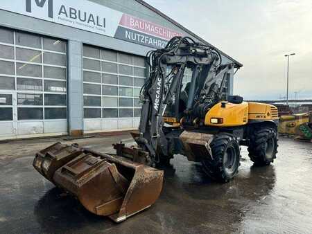 Mobil gravemaskin 2011 Mecalac 12 MTX Mit 4Löffeln und Eine Gabel (1)