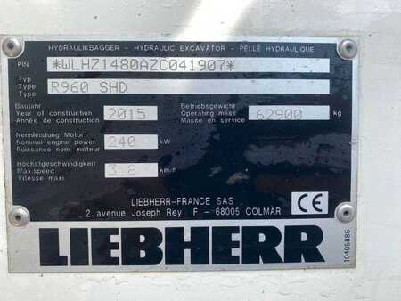 Liebherr R960 SHD ** BJ. 2015* 10.000H/Klima/ZSA/TOP Zust