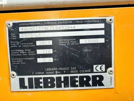 Kettenbagger 2017 Liebherr R922 LC **BJ.2017 *7000H/SW/Klima/ZSA/Alle Ltg (15)