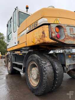 Pelle sur pneus 2008 Liebherr A 316 Litronic **BJ. 2008 * 9635 H/Greifer/ZSA (15)