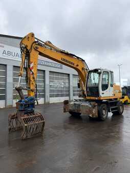 Pelle sur pneus 2008 Liebherr A 316 Litronic **BJ. 2008 * 9635 H/Greifer/ZSA (2)