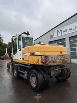Pelle sur pneus 2008 Liebherr A 316 Litronic **BJ. 2008 * 9635 H/Greifer/ZSA (3)