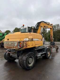 Pelle sur pneus 2008 Liebherr A 316 Litronic **BJ. 2008 * 9635 H/Greifer/ZSA (5)