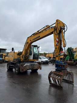 Pelle sur pneus 2008 Liebherr A 316 Litronic **BJ. 2008 * 9635 H/Greifer/ZSA (7)