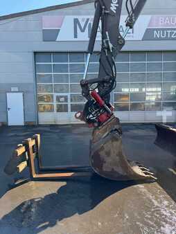 Wheel Excavators 2011 Mecalac 714 MW ** BJ. 2011 *14041H/SW/ Gabel / Rototilt ** (10)