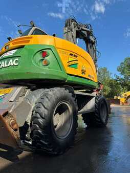 Wheel Excavators 2011 Mecalac 714 MW ** BJ. 2011 *14041H/SW/ Gabel / Rototilt ** (13)