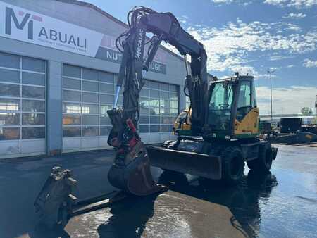 Wheel Excavators 2011 Mecalac 714 MW ** BJ. 2011 *14041H/SW/ Gabel / Rototilt ** (2)