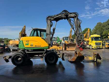 Wheel Excavators 2011 Mecalac 714 MW ** BJ. 2011 *14041H/SW/ Gabel / Rototilt ** (6)