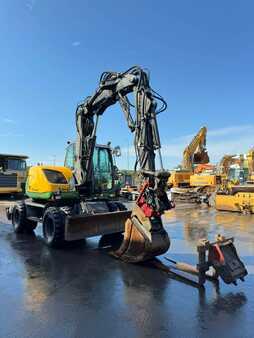 Wheel Excavators 2011 Mecalac 714 MW ** BJ. 2011 *14041H/SW/ Gabel / Rototilt ** (7)
