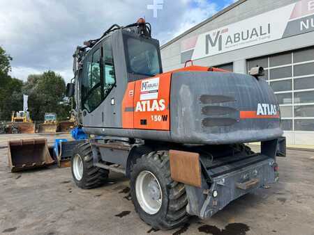 Hjulgraver 2012 Atlas 150W **BJ. 2012 *4134H/SW/Klima/( 5 Löffel )/TOP (3)