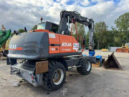 Hjulgraver 2012 Atlas 150W **BJ. 2012 *4134H/SW/Klima/( 5 Löffel )/TOP (5)