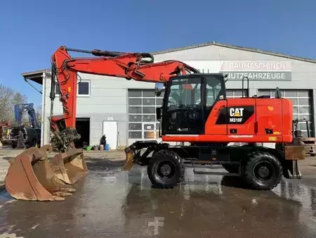 Kerekes kotrógép 2016 Caterpillar M 318 F //BJ. 2016/ 12489H/SW/Klima/TOP Condition (1)