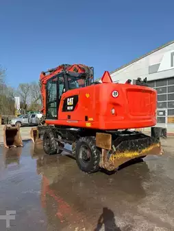 Kerekes kotrógép 2016 Caterpillar M 318 F //BJ. 2016/ 12489H/SW/Klima/TOP Condition (3)