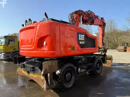 Kerekes kotrógép 2016 Caterpillar M 318 F //BJ. 2016/ 12489H/SW/Klima/TOP Condition (5)