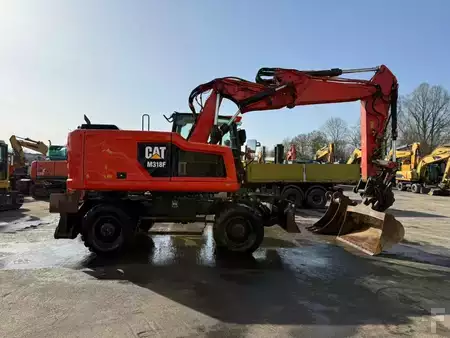 Kerekes kotrógép 2016 Caterpillar M 318 F //BJ. 2016/ 12489H/SW/Klima/TOP Condition (6)