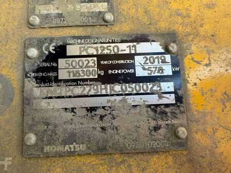 Komatsu PC 1250-11 SP **BJ. 2019 * 8599H / Neue Motor 0 St
