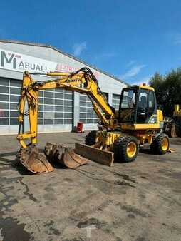 Mobilní bagry 2009 Komatsu PW110 R **BJ 2009 *4380 H/Alle Leitungen /SW (2)