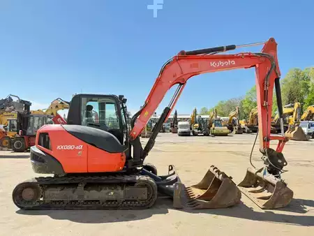 Pelles sur chenilles 2016 Kubota KX 080 -4 //BJ. 2016 /6442H ( 3 Löffel ) / KLIMA (6)