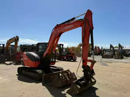Pelles sur chenilles 2016 Kubota KX 080 -4 //BJ. 2016 /6442H ( 3 Löffel ) / KLIMA (7)