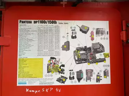 Rotary Drilling Rig 2016 Sandvik Pantera DP 1100i/BJ2016/Motor 10279 H /Bohr 5365 H (20)