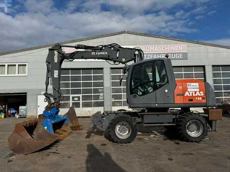 Mobiele graafmachines 2012 Terex Atlas 150W **BJ. 2012 *4134H/SW/Klima/5 Löffel/TOP (1)