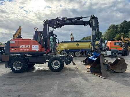 Mobiele graafmachines 2012 Terex Atlas 150W **BJ. 2012 *4134H/SW/Klima/5 Löffel/TOP (6)