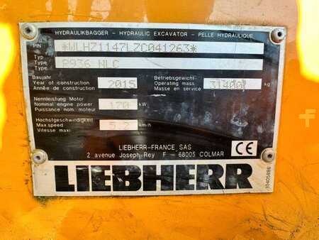 Bæltegraver 2015 Liebherr R936 NLC **BJ. 2015 *6600H/SW/Klima/ZSA/Alle Ltg (14)