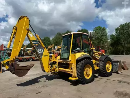 Rigid Backhoe Loader 2002 Komatsu WB 97 S-2 //BJ. 2002 / 5923H / Teleskop (5)