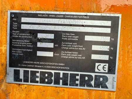 Kerekes rakodó 2012 Liebherr L509 **BJ. 2012 * 7999H/SW/ZSA (15)