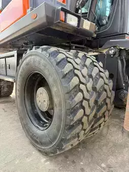 Mobil gravemaskin 2012 Doosan DX 140 W // BJ. 2012 / 7500H/SW/Schild (11)