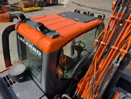 Mobil gravemaskin 2012 Doosan DX 140 W // BJ. 2012 / 7500H/SW/Schild (15)