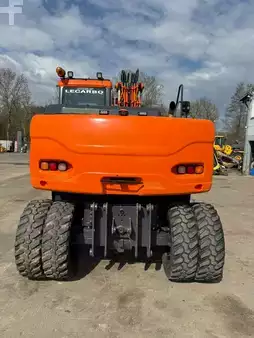 Mobil gravemaskin 2012 Doosan DX 140 W // BJ. 2012 / 7500H/SW/Schild (3)