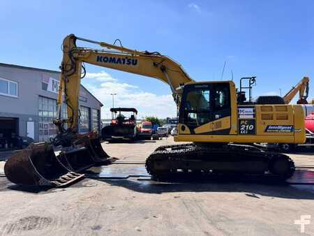 Koparki gąsienicowe 2016 Komatsu PC210 LC-10 *BJ.2016 *9100H/GPS 2D -OilQuick 70/55 (1)