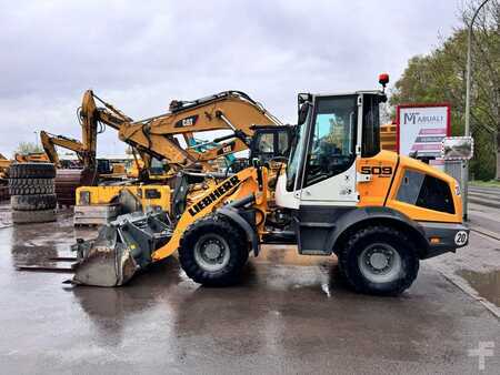 Hjullastare 2022 Liebherr L509 **BJ. 2022 * 1290H/SW/GABEL/Klappschaufel/ZSA (1)