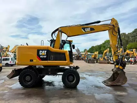 Mobiele graafmachines 2016 Caterpillar M 316 F //BJ. 2016 / 10175H/SW/ZSA/Rototilt/Schild (6)