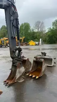 Kerekes kotrógép 2017 Yanmar TW 95 // BJ. 2017 / 5888H/SW/ZSA/4 Löffel/ 1 Gabel (10)