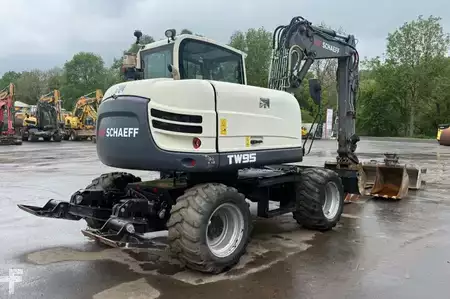 Kerekes kotrógép 2017 Yanmar TW 95 // BJ. 2017 / 5888H/SW/ZSA/4 Löffel/ 1 Gabel (5)
