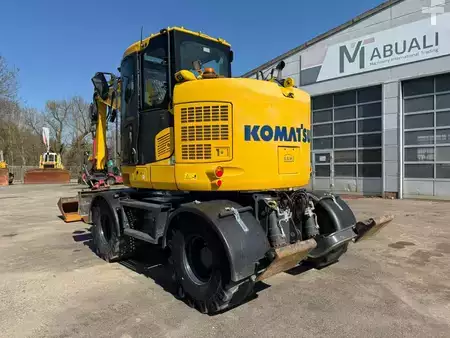 Mobil gravemaskin 2021 Komatsu PW 118 MR-11 // BJ. 2021/5055H/ZSA/SW/Rototilt/ (3)