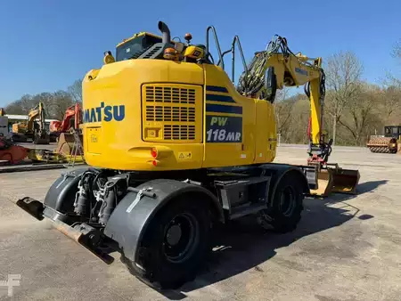 Mobil gravemaskin 2021 Komatsu PW 118 MR-11 // BJ. 2021/5055H/ZSA/SW/Rototilt/ (5)