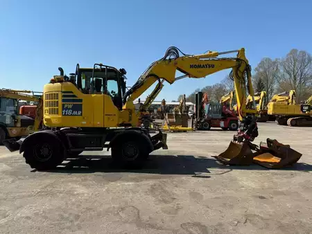 Mobil gravemaskin 2021 Komatsu PW 118 MR-11 // BJ. 2021/5055H/ZSA/SW/Rototilt/ (6)