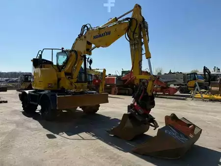 Mobil gravemaskin 2021 Komatsu PW 118 MR-11 // BJ. 2021/5055H/ZSA/SW/Rototilt/ (7)