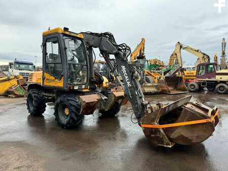 Mobil gravemaskin 2008 Mecalac 12 MTX Mit 4 Löffeln und Eine Gabel (2)