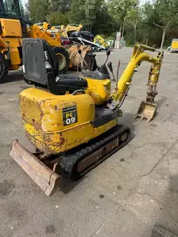 Minibagry 2004 Komatsu PC 09-1 // BJ. 2004 - 3023H (5)