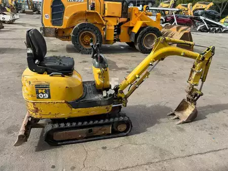 Minibagry 2004 Komatsu PC 09-1 // BJ. 2004 - 3023H (6)