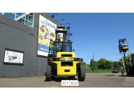Mobil grävmaskin 2006 Hyster H10.00XM-6 heftruck met stenenklem (10)