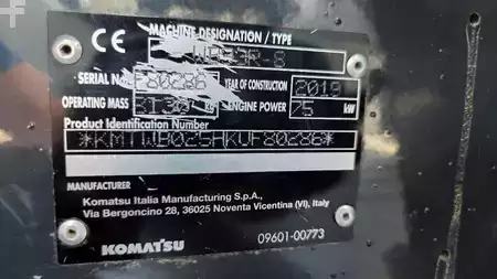 Rigid Backhoe Loader 2019 Komatsu WB 93 R-8 (20)