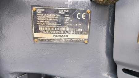 Mini kotrógép 2017 Yanmar SV 08-1 A (8)