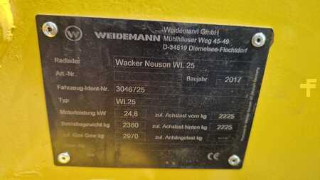 Ładowarki kołowe 2017 Wacker Neuson WL 25 (11)