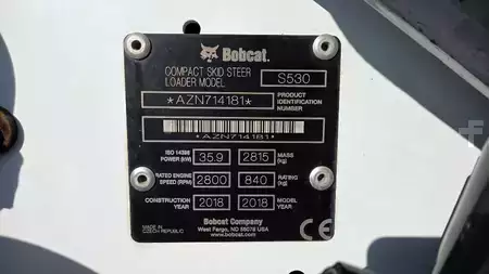 Ładowarki kompaktowe 2018 Bobcat S 530 (17)