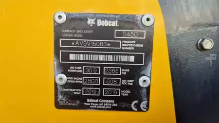 Valet de ferme  2019 Bobcat S 450 (17)